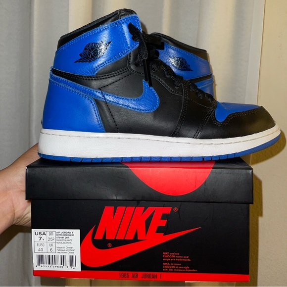 Jordan 1 Retro High OG “Royal” - Picture 1 of 1